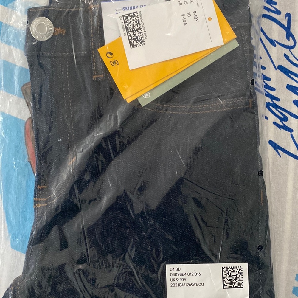 Skinny fit boys jean 9-10